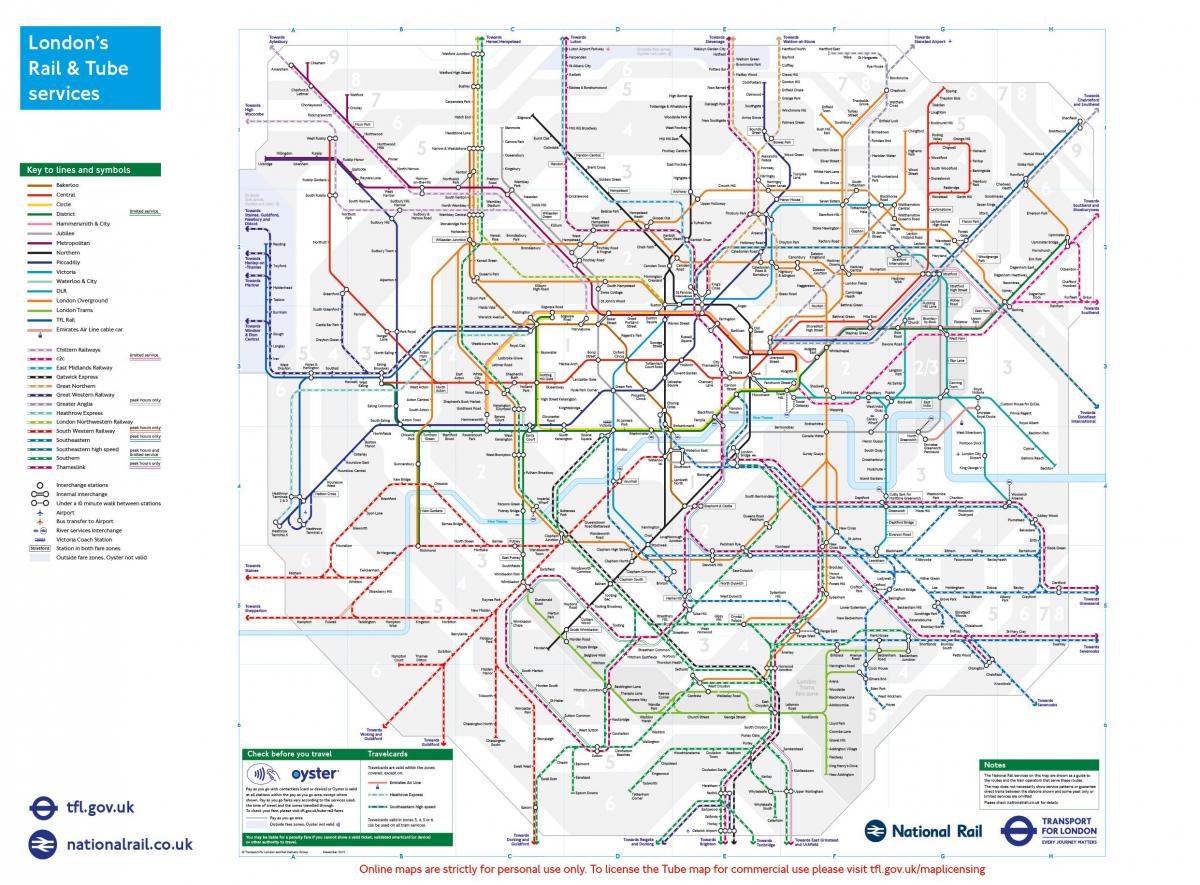 伦敦地图连接