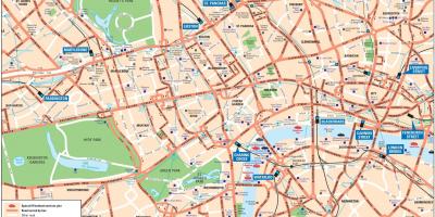 英国伦敦地图
